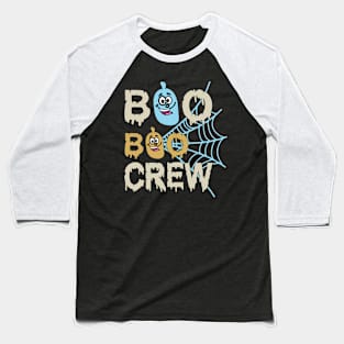 Boo Boo Crew Nurse Shirts Halloween Nurse Shirts for Women Baseball T-Shirt